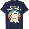 This Is Boo Sheet Ghost Retro Halloween Costume Men Women T-Shirt  Daily Four Seasons Tees Casual Graphic T Shirts