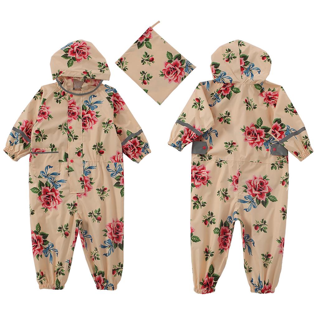 Детская куртка унисекс с капюшоном, ветрозащитный и водонепроницаемый плащ для девочек и мальчиков, маска