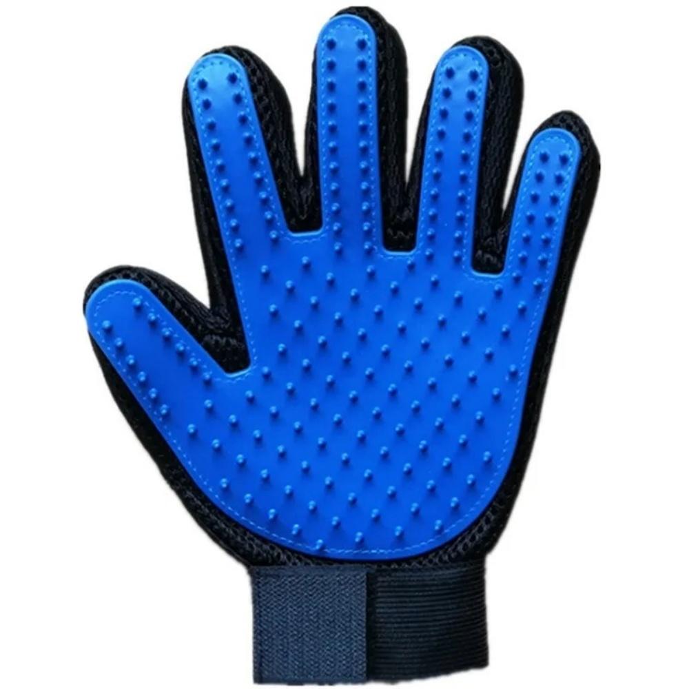 Popular hot selling pet dogs and cat hair combing gloves sturdy and durable effective hair combing pet supplies