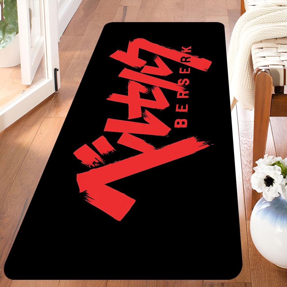 Берсерк Гатс Ковер в прихожую Ретро Множественный выбор Ковер для гостиной кухни Нескользящий Приветственный коврик
