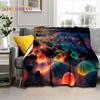 2025 New Style Beauty Colorful Pebble Road Beach Stone Scenery Blanket,Soft Throw Blanket for Home Bedroom Bed Sofa Cover Kids