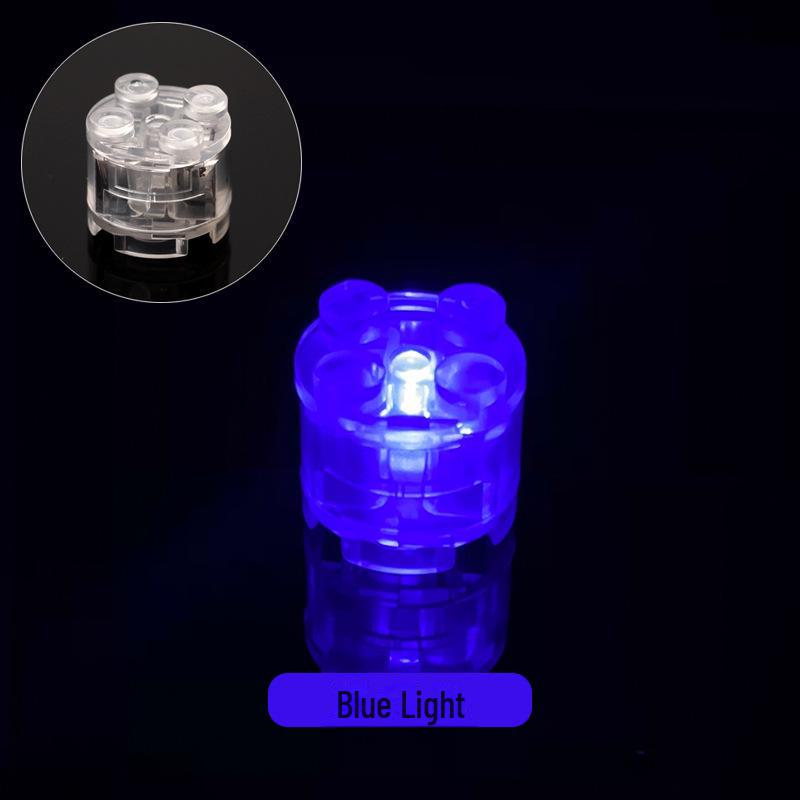 Светодиодные цветные мигающие огни, совместимые с конструкторами Lego Small Particle
