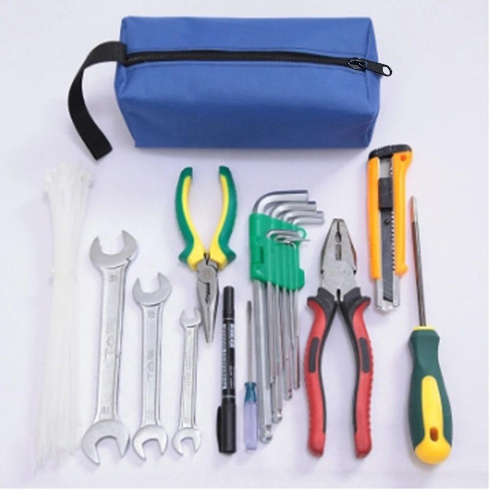 Zipper Tool Storage Bag Oxford Cloth Repair Bag Versatile Tool Pouch Service Tool Parts