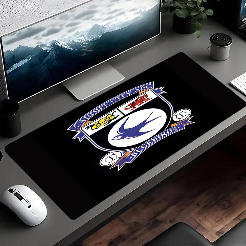 Cardiff City Afc Crest Mouse pad Mouse pad, Gaming Mouse Pad, keyboard pad, Desk Decor for computer notebook Fan Gift Birthday Gift