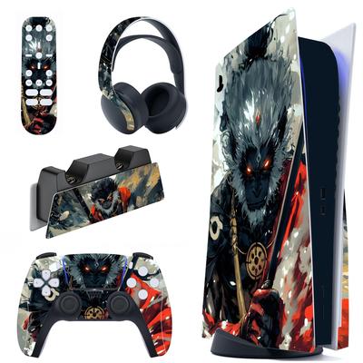 Наклейка наклейка совместима с PlayVital наклейка на корпус консоли ps5 виниловая наклейка совместима с контроллером ps5 гарнитура пульт дистанционного управления зарядка