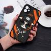 R-Rainbowes Game Six Siege Anime Matte Protective Case For IPhone 16 15 14 13 12 11 Pro Max X XS MAX Protection Case
