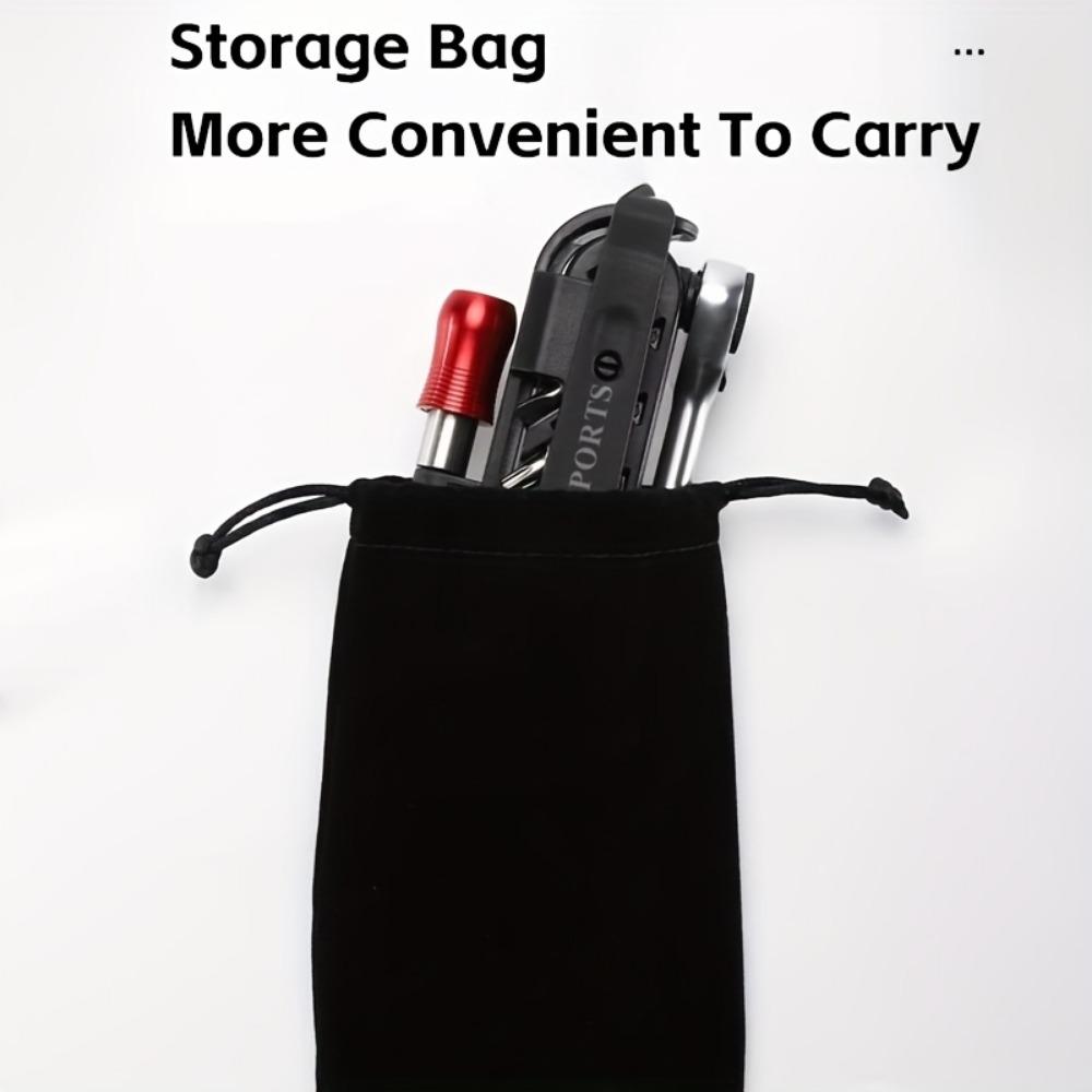 Набор велосипедных трещоточных ключей, Портативный велосипедный инструмент, Многофункциональный инструмент, Складной набор шестигранных ключей и отверток, Шестигранный ключ с рычагом для бортировки шин