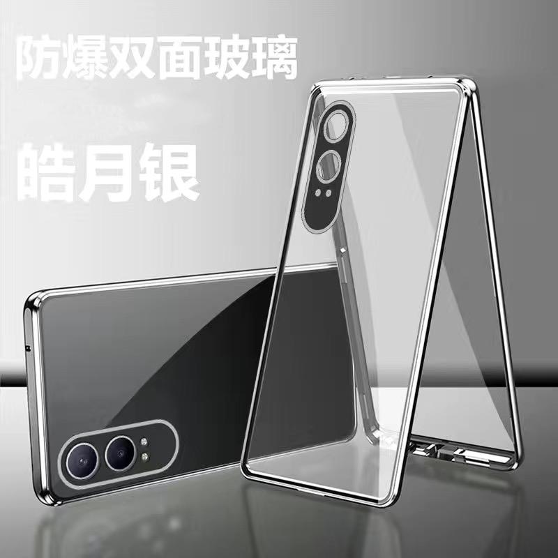 Полный чехол 360 для OnePlus Nord CE 4 Lite 5G, двустороннее магнитное притяжение, металлическая закаленная стеклянная защита, чехол для телефона