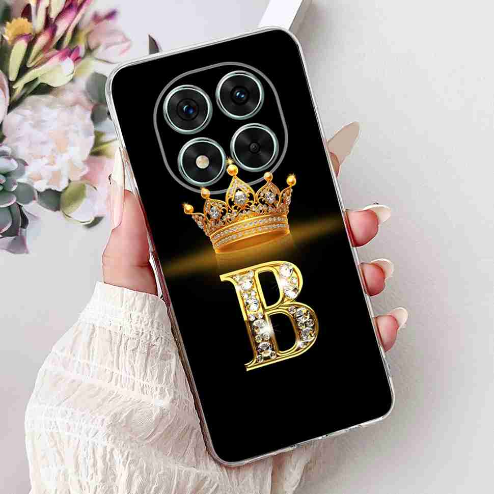 Для Redmi Note14 Pro 5G Чехол 6.67" Алмазная Буква Задняя Крышка Мягкие Силиконовые Чехлы Для Xiaomi Redmi Note 14 Pro 5G Coque Fundas