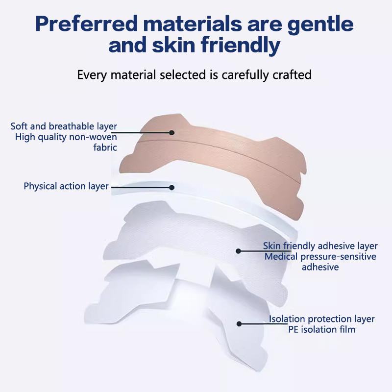 10 шт. полосок для носа от дыхания Right Aid, пластырь для носа от храпа, хороший сон, пластырь, продукт, облегчающий дыхание, помощь при сне Decive