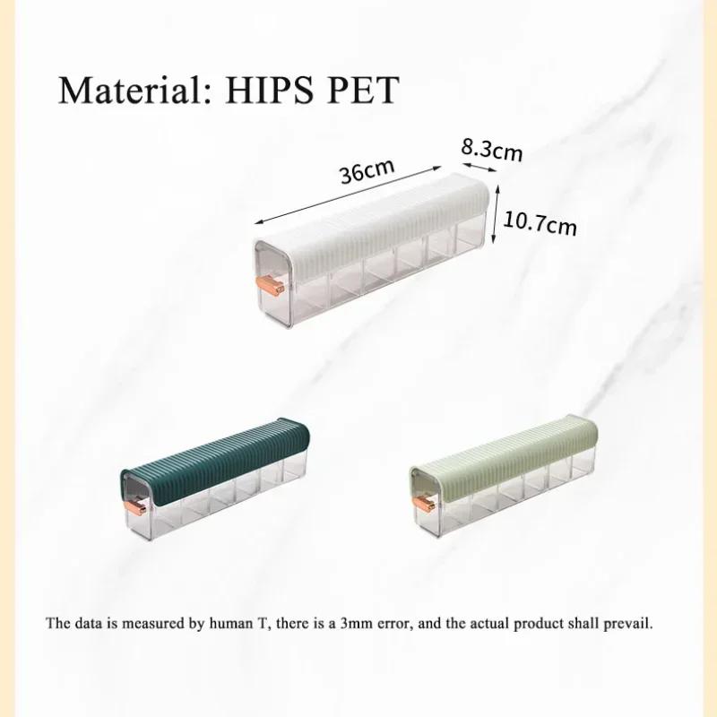 Настенный прозрачный ящик для хранения нижнего белья, трусиков, носков, шкафа, спальни, кухни, приправ, универсального ящика для хранения