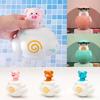 Милая Тучка Душ Яйцо Игрушка для Ванны Мультяшное Животное Разбрызгиватель Яйцо Плавающая Тучка Красочная Интерактивная Сенсорное Обучение
