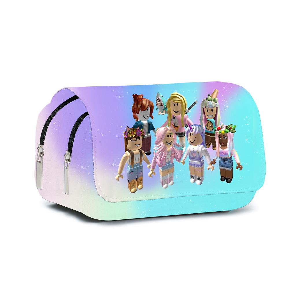 Primary School Students Pencil Case Children'S Pencil Case Stationery Case Digital Full Printing Pencil Case