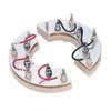 25A Rotating Rectifier Module Bridge Rectifier Stainless Steel Professional Voltage Regulator Rectifier for RSK2001 Generator