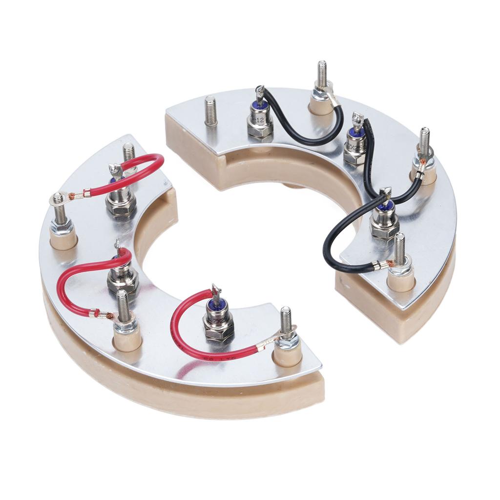 25A Вращающийся выпрямительный модуль Мостовой выпрямитель Нержавеющая сталь Профессиональный регулятор напряжения