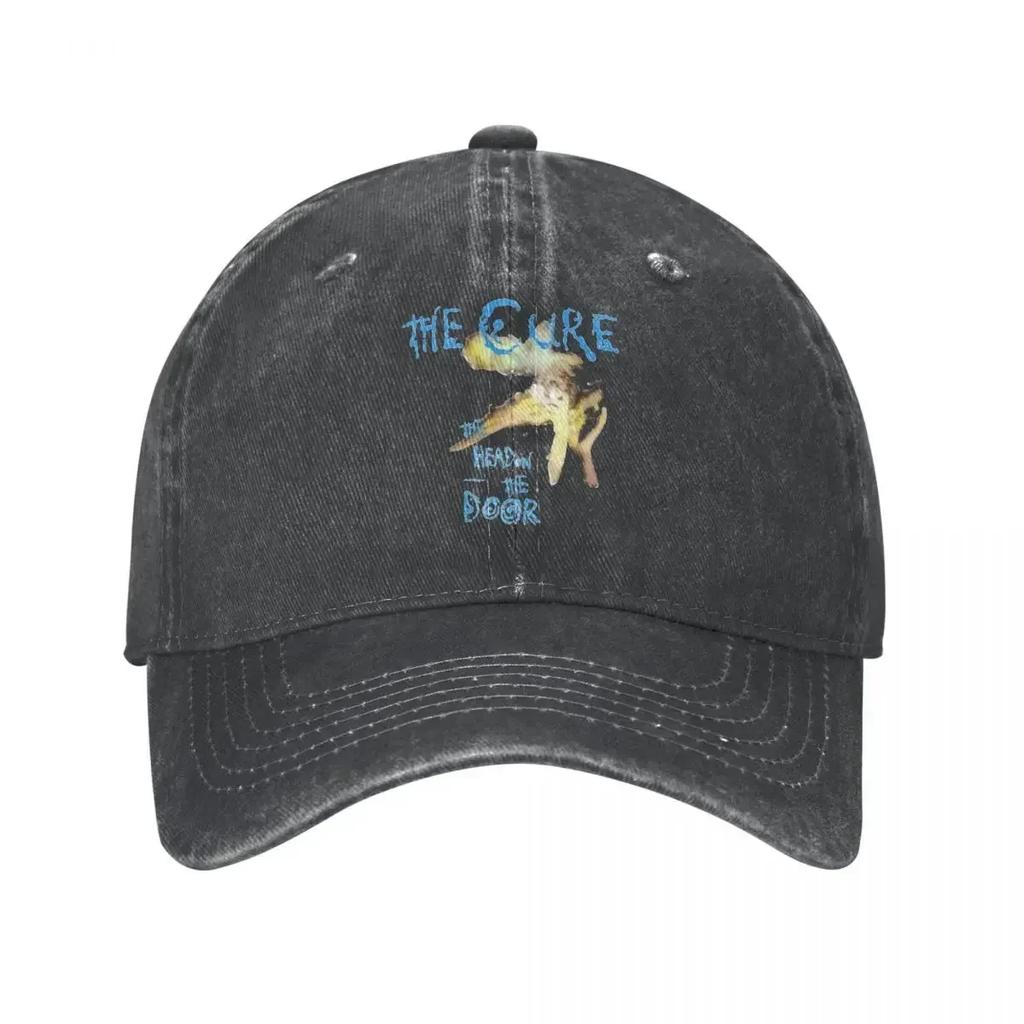 The Head On The Door The Cure Unisex Style Baseball Cap Cool Funny Distressed Denim Washed Hats Cap Outdoor Summer Snapback Hat