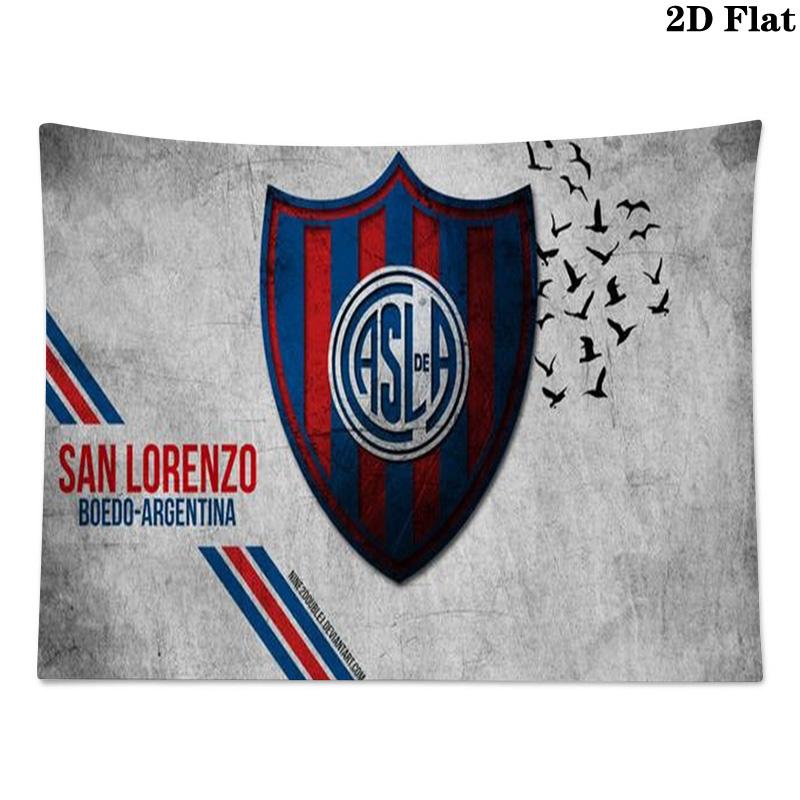 San Lorenzo Art Wall Tapestry Aesthetic Wall Hanging Printed Fabric Blanket Decorative Tapestries for Bedroom Living Room Home Decor