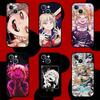 Крутой аниме чехол для телефона S-Toga Himiko-H для IPhone 17 16 15 14 Plus 13 12 11 Pro Max, прозрачная противоударная задняя крышка