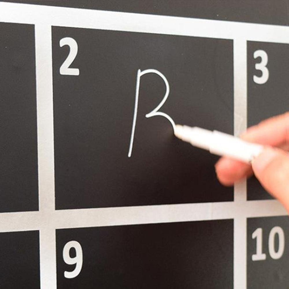 Офисные принадлежности Стеклянные окна Креативный маркер Ручка-мел без пыли Жидкий мел Ручка для школьной доски