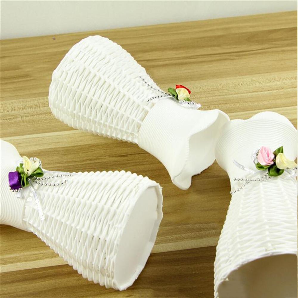 Корзина для цветов Настенная искусственная подвесная ваза Садовая корзина для хранения ручной работы Ваза для домашнего декора Высококачественная домашняя корзина для растений