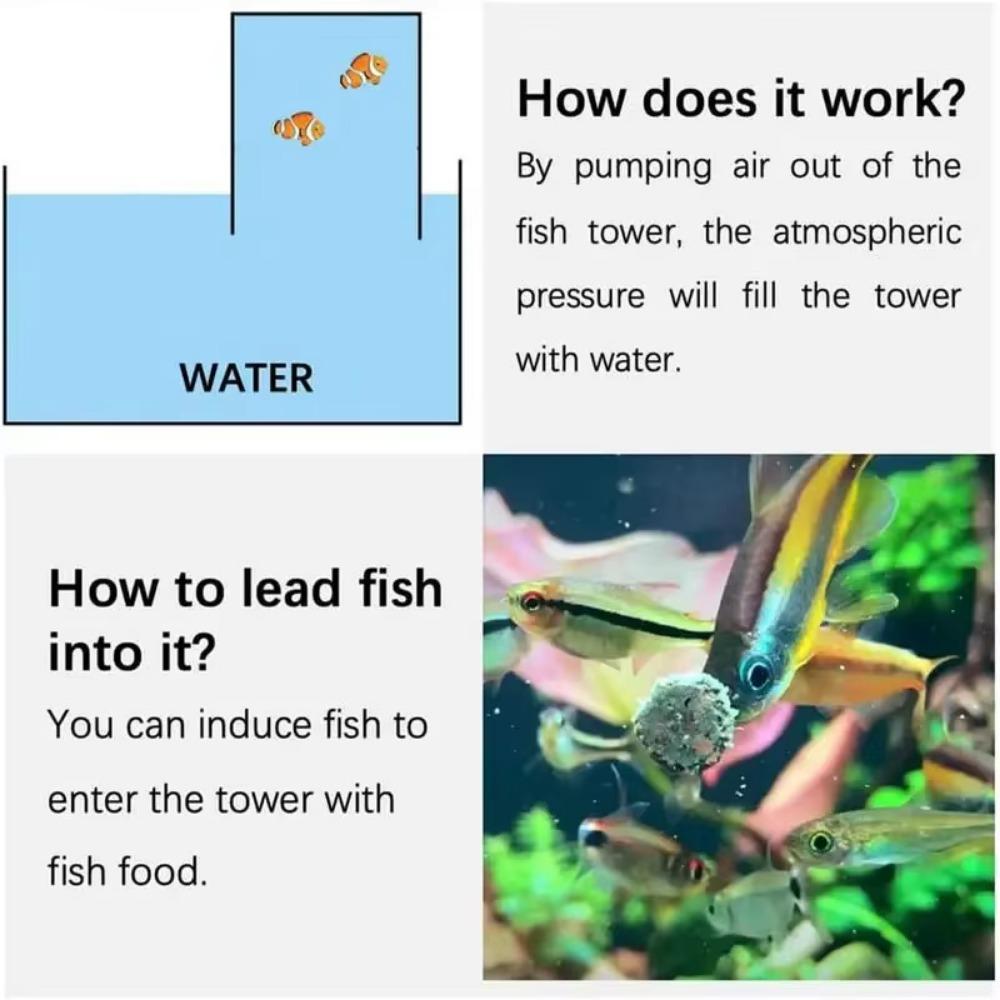 Уникальный аквариум с отрицательным давлением, вакуумный аквариум с подвеской, экологичное творчество