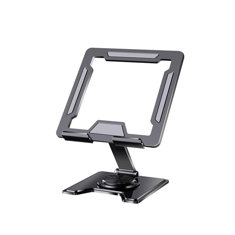 2025 Вращающаяся и Складная Подставка для Ноутбука: Подставка из сплава с функцией плоского, вращающегося монитора для отвода тепла.