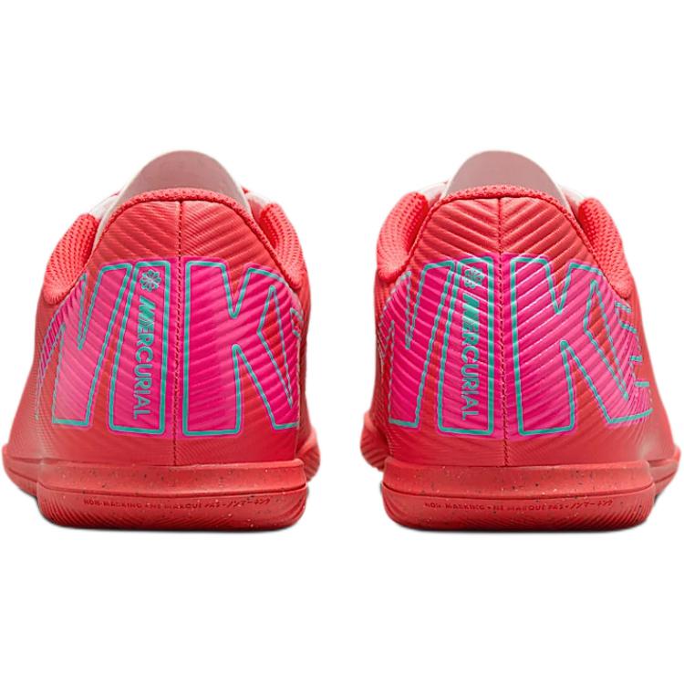 Nike Кроссовки Mercurial Vapor 16 Club IC GS Mad Energy Pack для детей, красные, Ember-Glow, Aurora-зеленые FQ8289-800