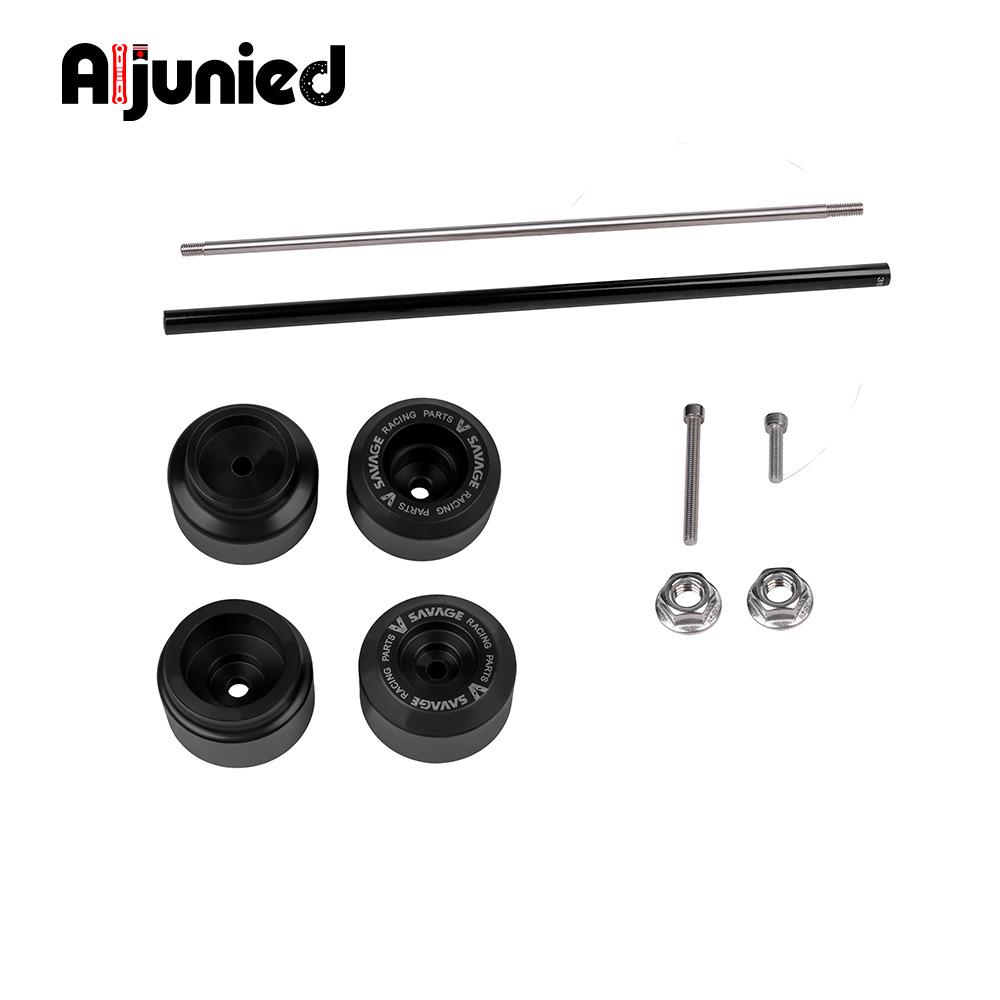 Защитные дуги для колес и защита оси от падений для Yamaha MT07 XSR700