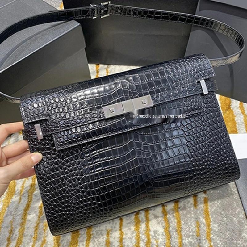 2024 Genuine Leather Women's Classic Tofu Crossbody Bag - Fashionable, Versatile, Small Square Handbag