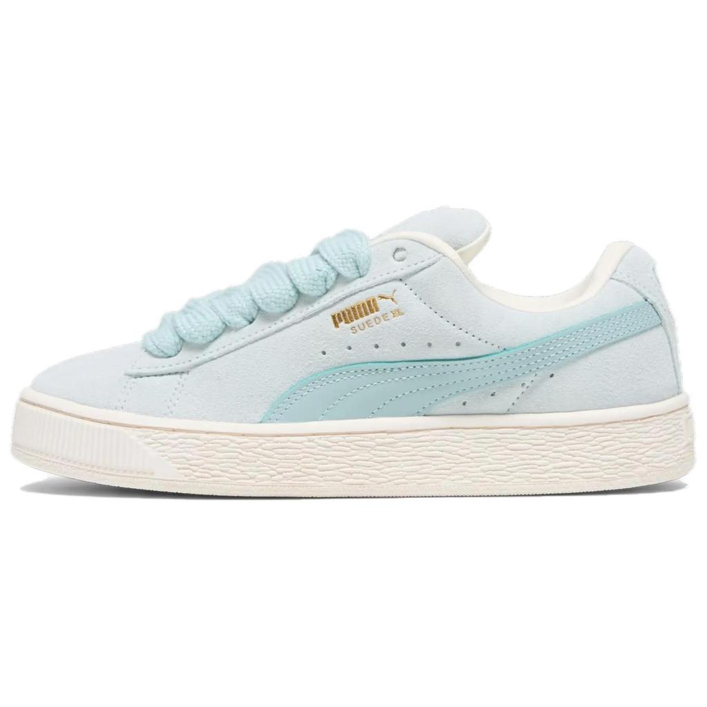 Puma Womens Suede XL 'Dewdrop' (women's sizes) Dewdrop / Warm White Skate Shoes 397648 10