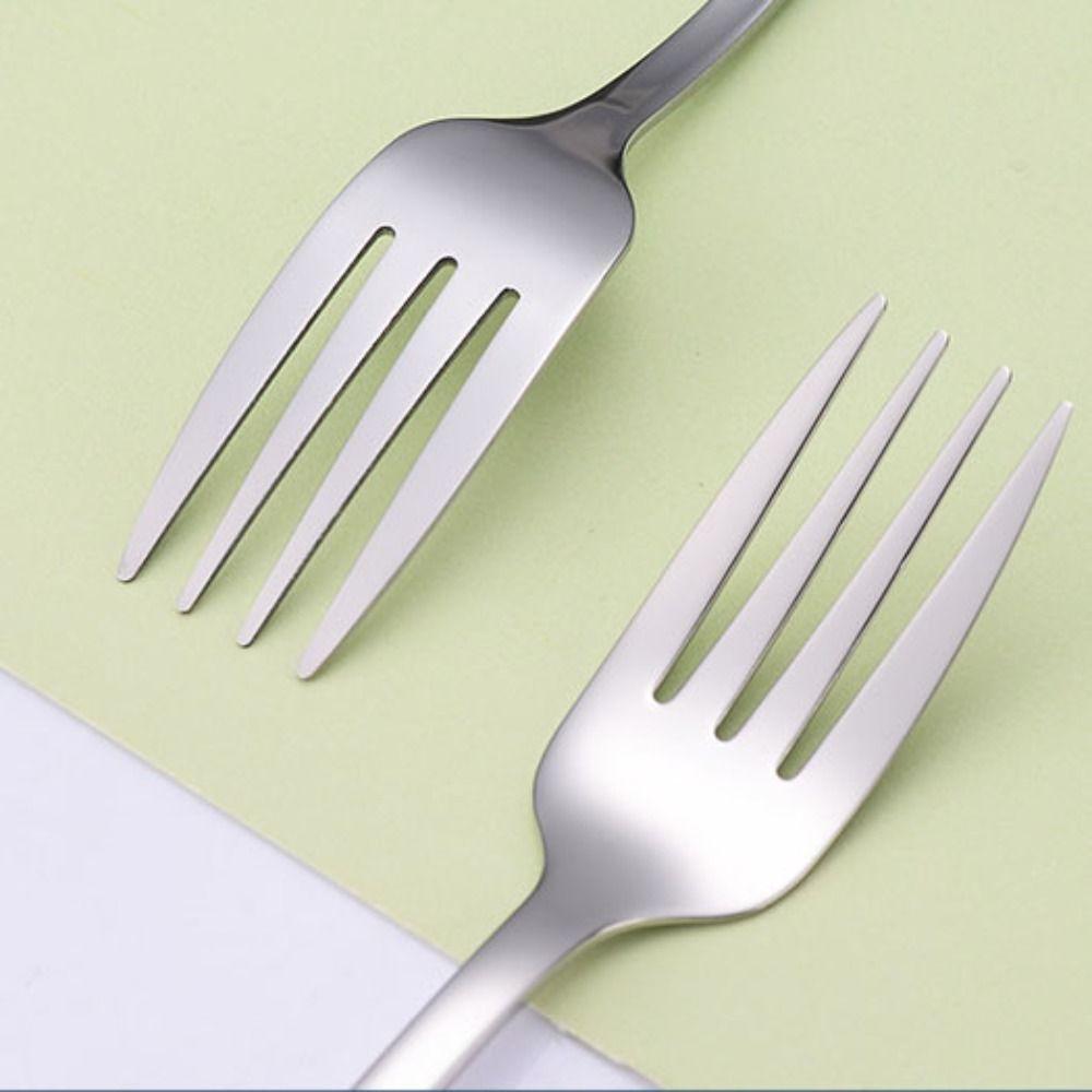 3/2pcs Korean Style Cutlery Set 410 Stainless Steel Dinnerware Kitchen Utensils Flatware School