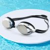Очки для плавания с защитой от запотевания, прозрачные, с широким обзором, защитой от УФ-лучей, регулируемым ремешком