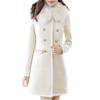 (SU)Women Winter Warm Outwear Wool Lapel Trench ParkaCoat Jacket Overcoat StylsihWi