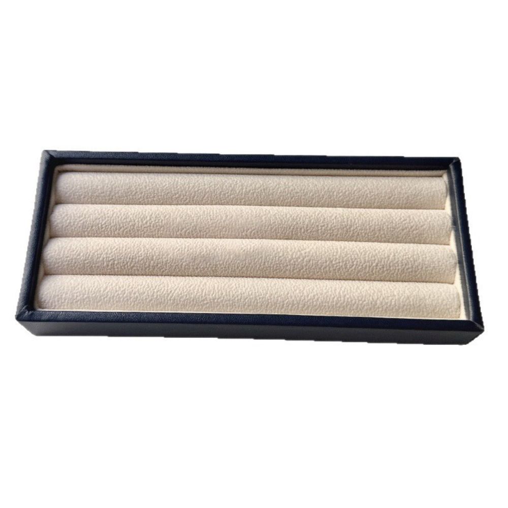 Mini Rings Earrings Organizer PU Velvet Jewelry Display Holder Jewelry Storage Pallet Nightstand