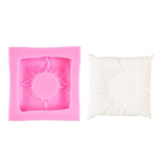 3D Подушка Силиконовая Форма Торт Помадка Форма для Мастики Сахарная Мастика Мастика Кекс Украшения Топпер Украшения Сахарное Ремесло Сахарный Декор