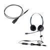VOPTECH Headset USB Binaural Noise Canceling Overhead Model UC809D with Microphone Telework Remote Work Web Conference Call Center Video Chat 1 Year