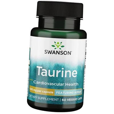 Таурин в капсулах, Taurine Featuring AjiPure 500, 60вегкапс (27280012)