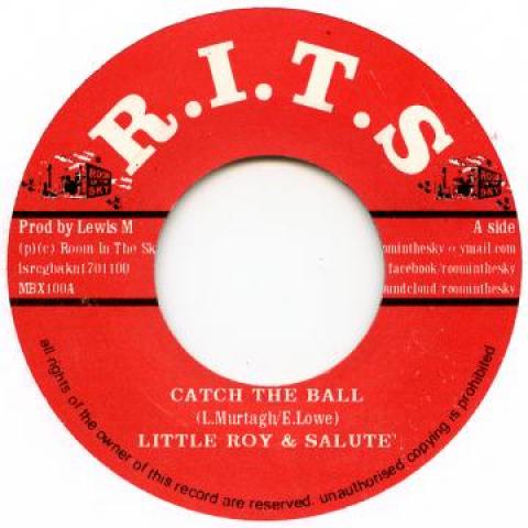 Пластинка 7 дюймов LITTLE ROY, SALUTE - Catch The Ball / Dub MBX100 Room In The Sky 2017 Великобритания Регги, Ска и Даб