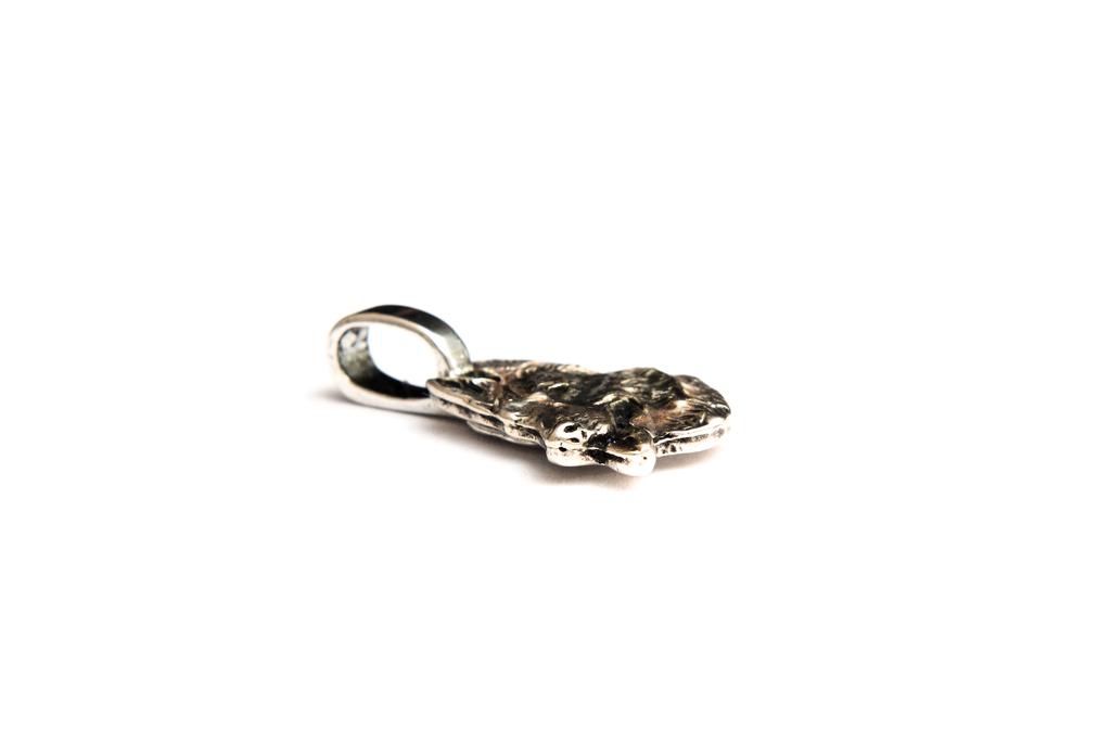German Shepherd Dog, Alsatian Wolf Dog - Dog necklace, silver-plated pendant for the dog lover, subtle jewellery by Art-Dog