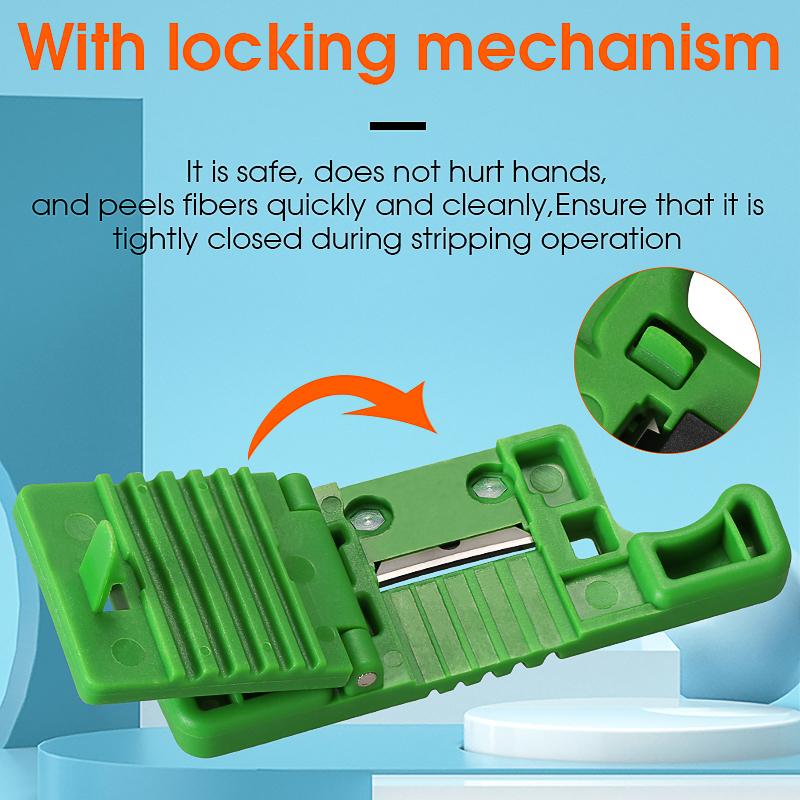 AUA-05 Стриппер для ленточного оптоволоконного кабеля Стриппер для зачистки оптоволоконных кабелей 1,9~3 мм