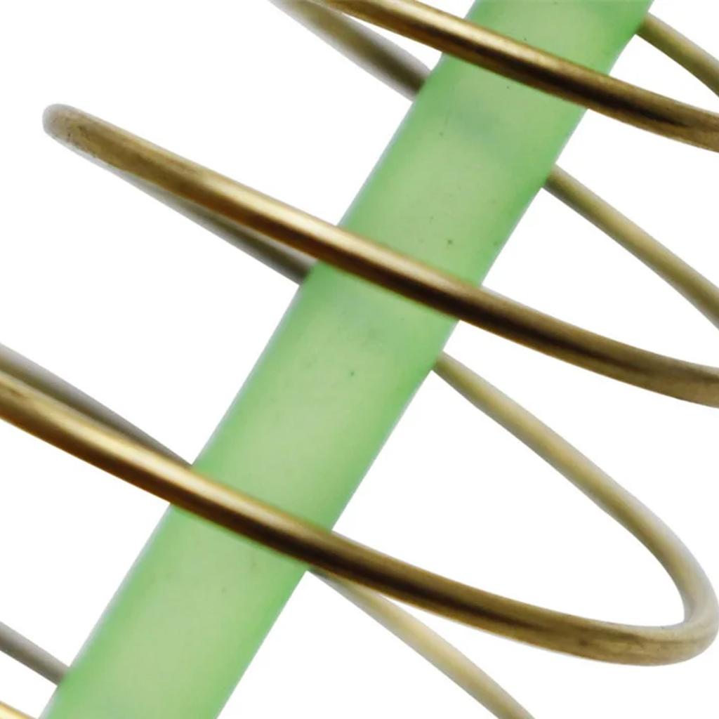 10pcs Fishing Spring Feeder Carp Fishing Equipment Tools Feeder Basket Bait Thrower Feeder Coil Inline Method Feeder