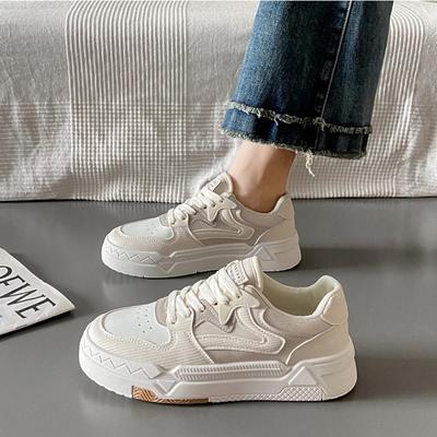 2024 Бренд Кожаные Женские Кроссовки Белые Кроссовки на Платформе Женская Повседневная Обувь Вулканизированная Обувь Женские Кроссовки