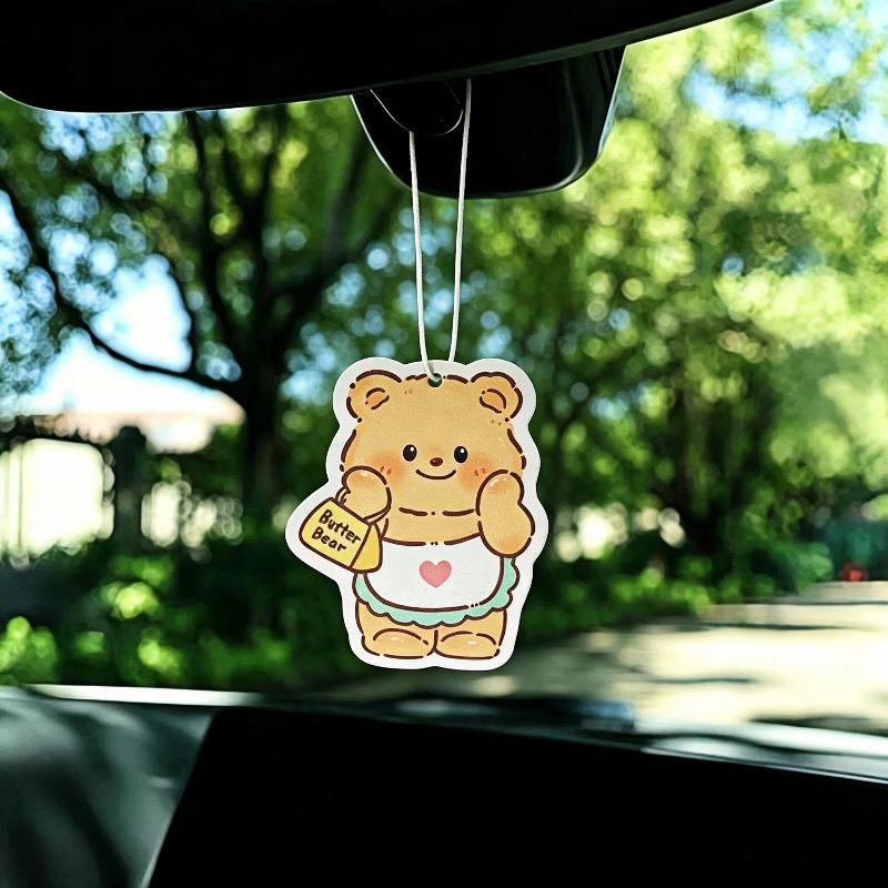Custom Car Air Freshener Pendant - Aroma Hang Tag Souvenir, In Stock