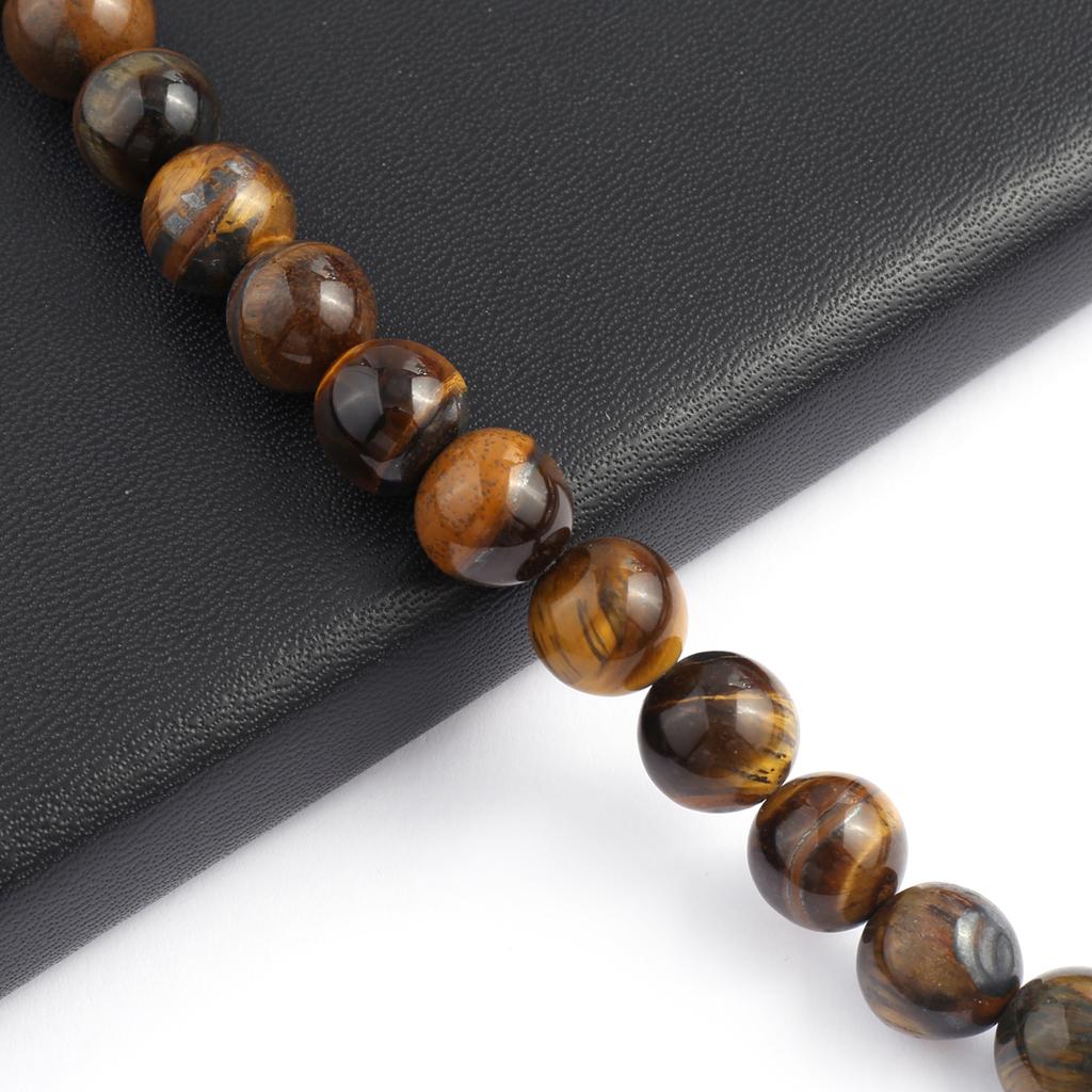 Isoaltion бусины из натурального камня тигровый глаз круглые бусины для изготовления ювелирных изделий DIY ожерелье серьги браслет аксессуар