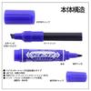 Ручка Zebra Permanent Pen High Mackie Care, сменный стержень, синий, 10 шт., B-YYT5-BL