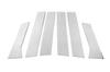 Door Pillar Trims (HB/SD) (6 Pcs, Stainless Steel) for Opel Astra J 2009-2015