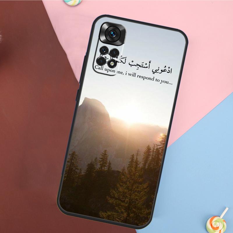 Чехол для Xiaomi Redmi Note 14 13 12 9 10 11 Pro 9S 10S 11S 12S Redmi 14C 10C 12C 13C с изображением суры Ихлас из Священного Корана