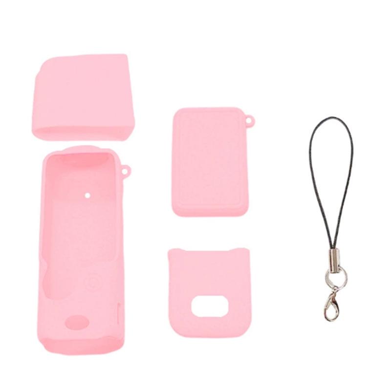 Силиконовый чехол и крышка для объектива DJI OSMO Pocket 3: Пылезащитный и Ударопрочный Защитный Аксессуар