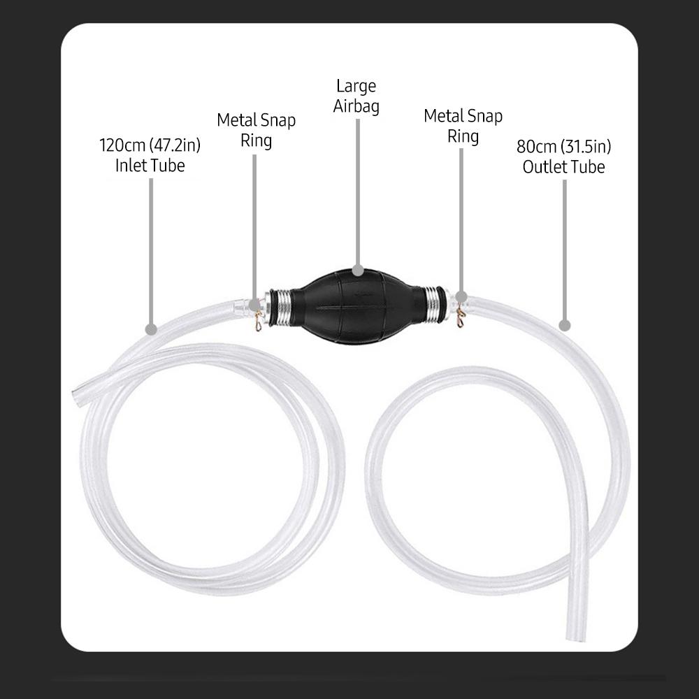 Бензиновый ручной насос, односторонний бензиновый насос для перекачки топлива, бензиновый жидкий сифонный ручной насос для автомобиля