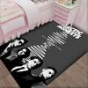 Arctic Monkey Band Polyester Carpet, Soft Indoor Mat for Office Chair, Living Room, Computer Desk - Decorative Home Office Rug Design